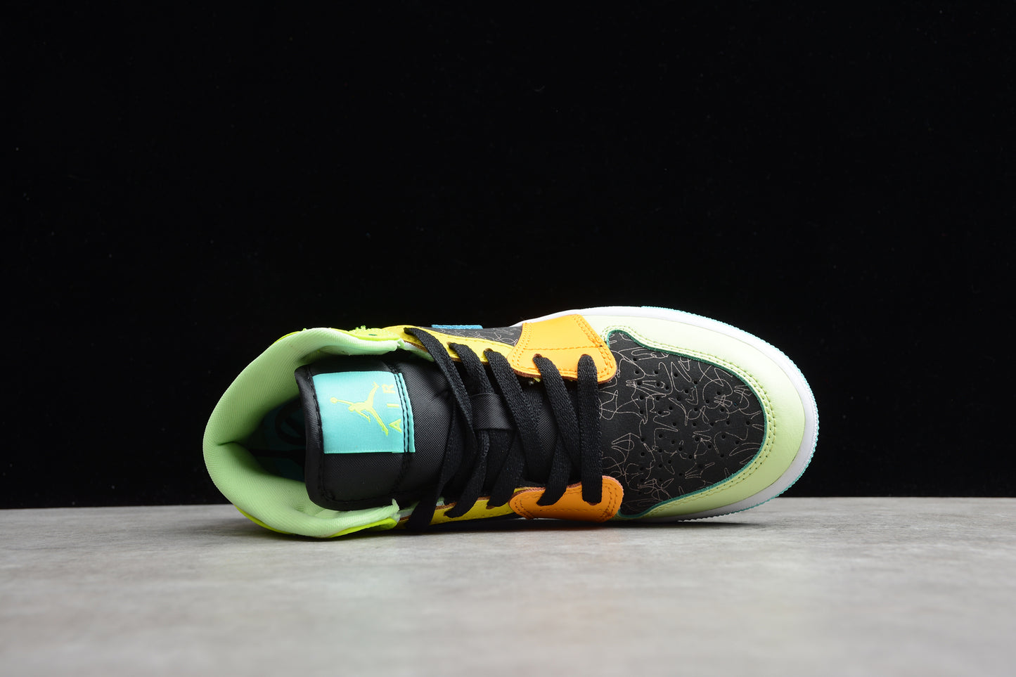 Nike Air Jordan 1 Mid SE GS "Clover Aurora Green" - Best Reps Website 2025