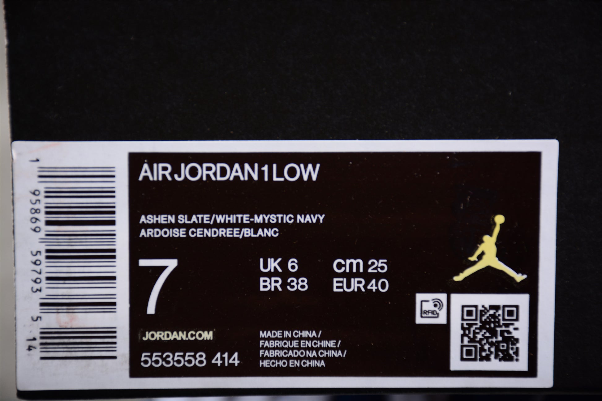 Air Jordan 1 Low "Ashen Slate"