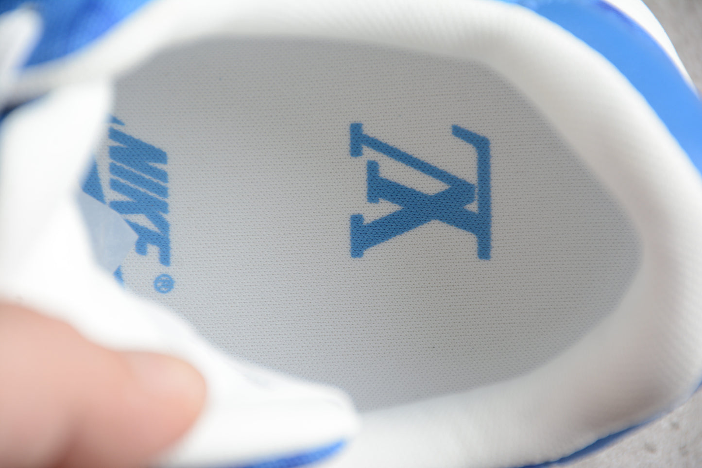 Louis Vuitton x Air Force 1 Low 'White Team Royal Blue'