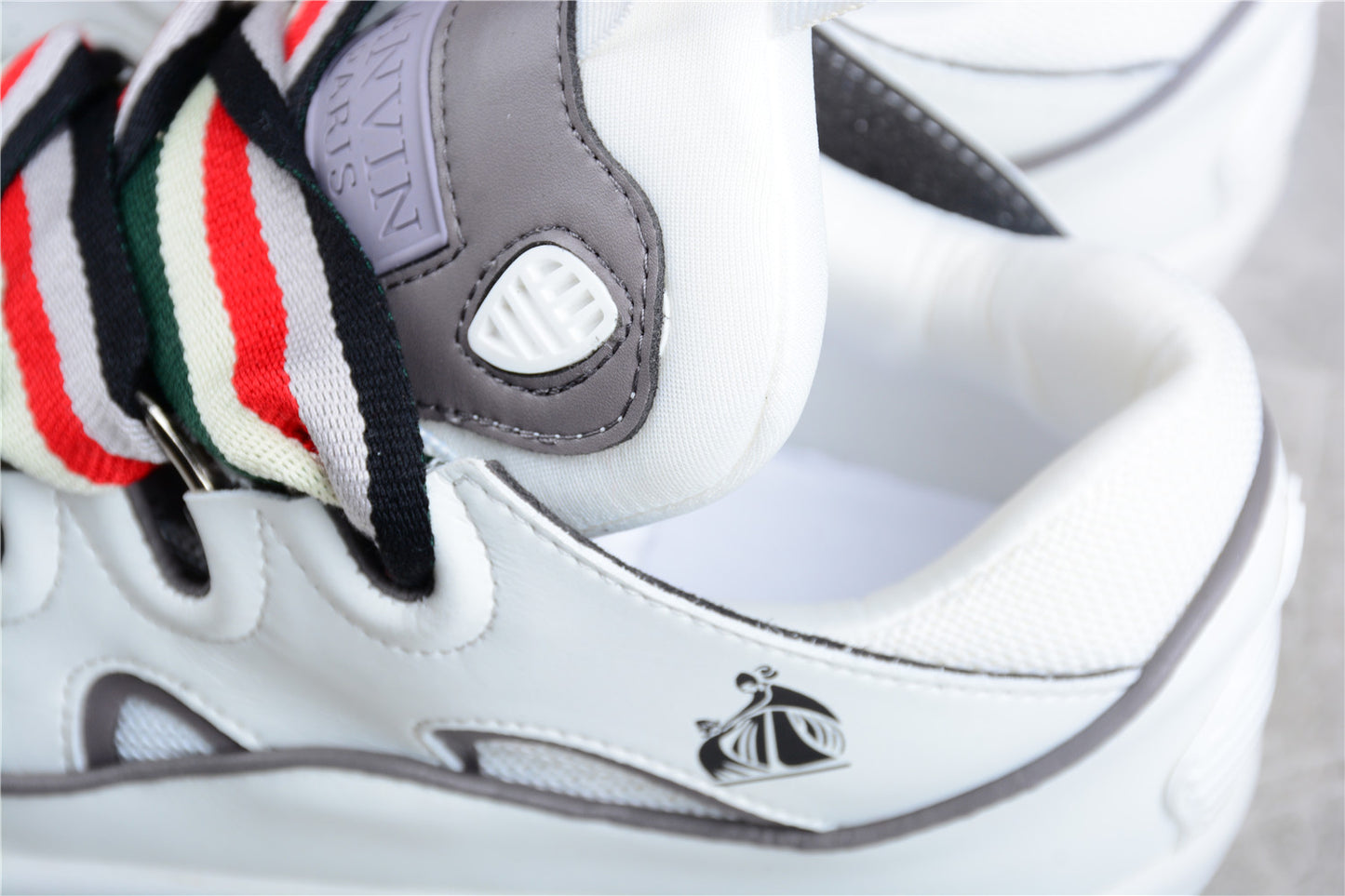 Lanvin Leather Curb 'White Multi'