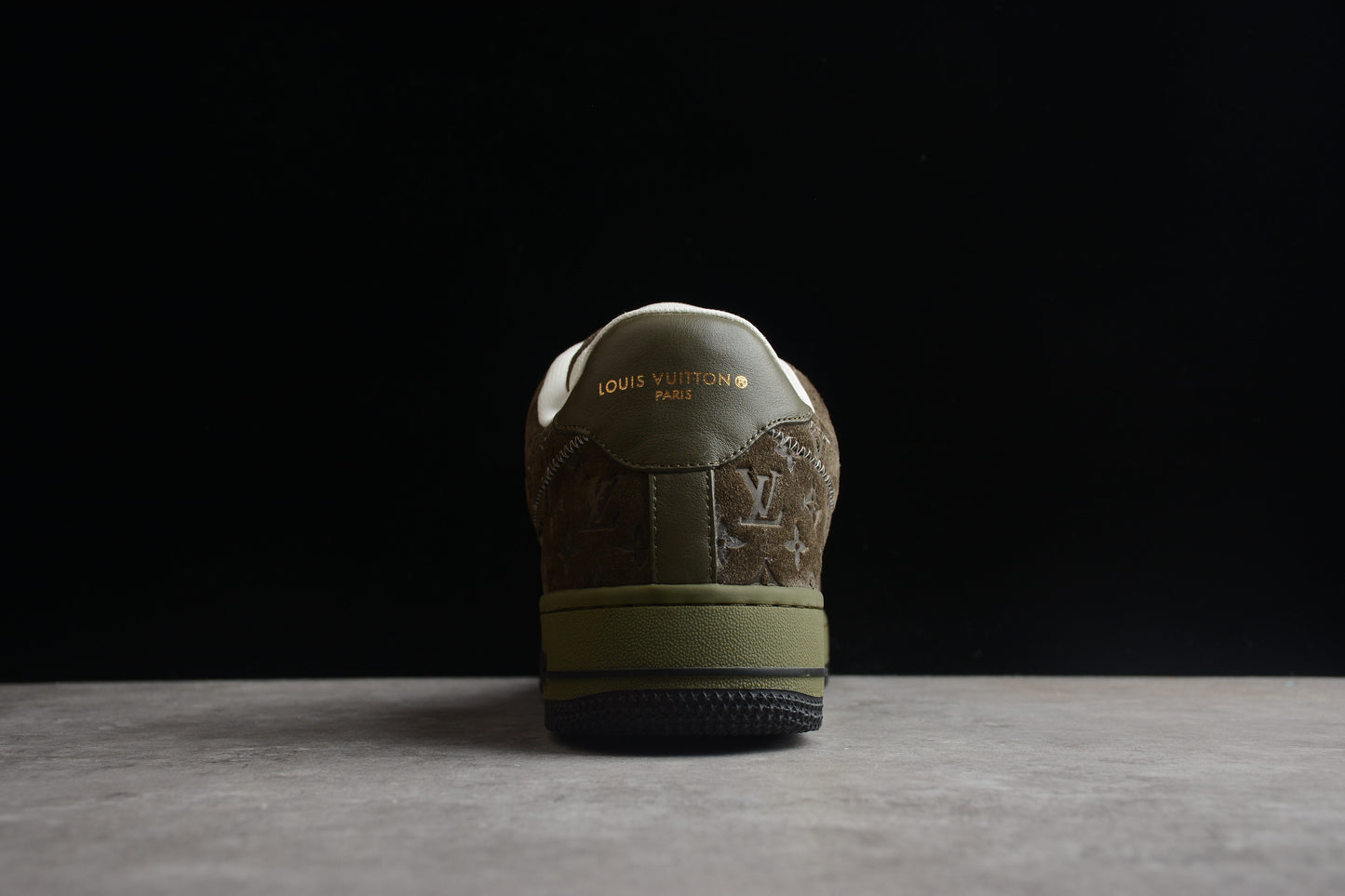 LV x Nike Air Force 1 Low Sneaker Olive
