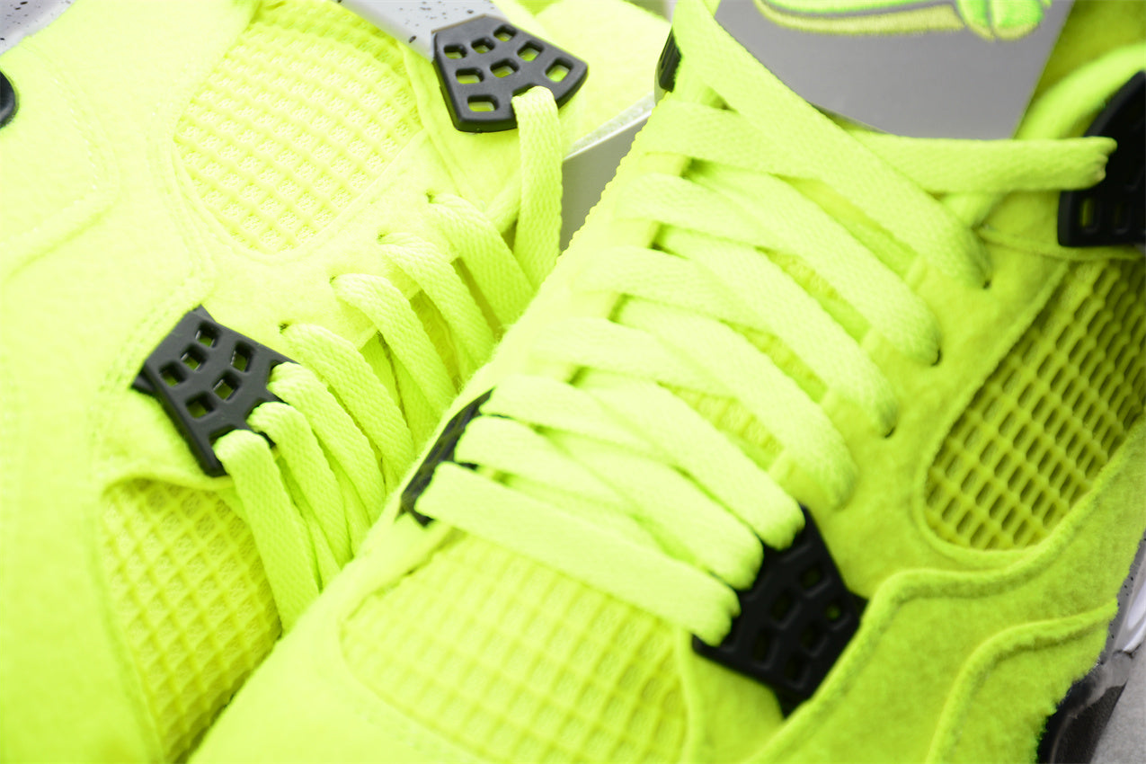 Air Jordan 4 "Neon Yellow Tennis Ball" - Best Reps Website 2025