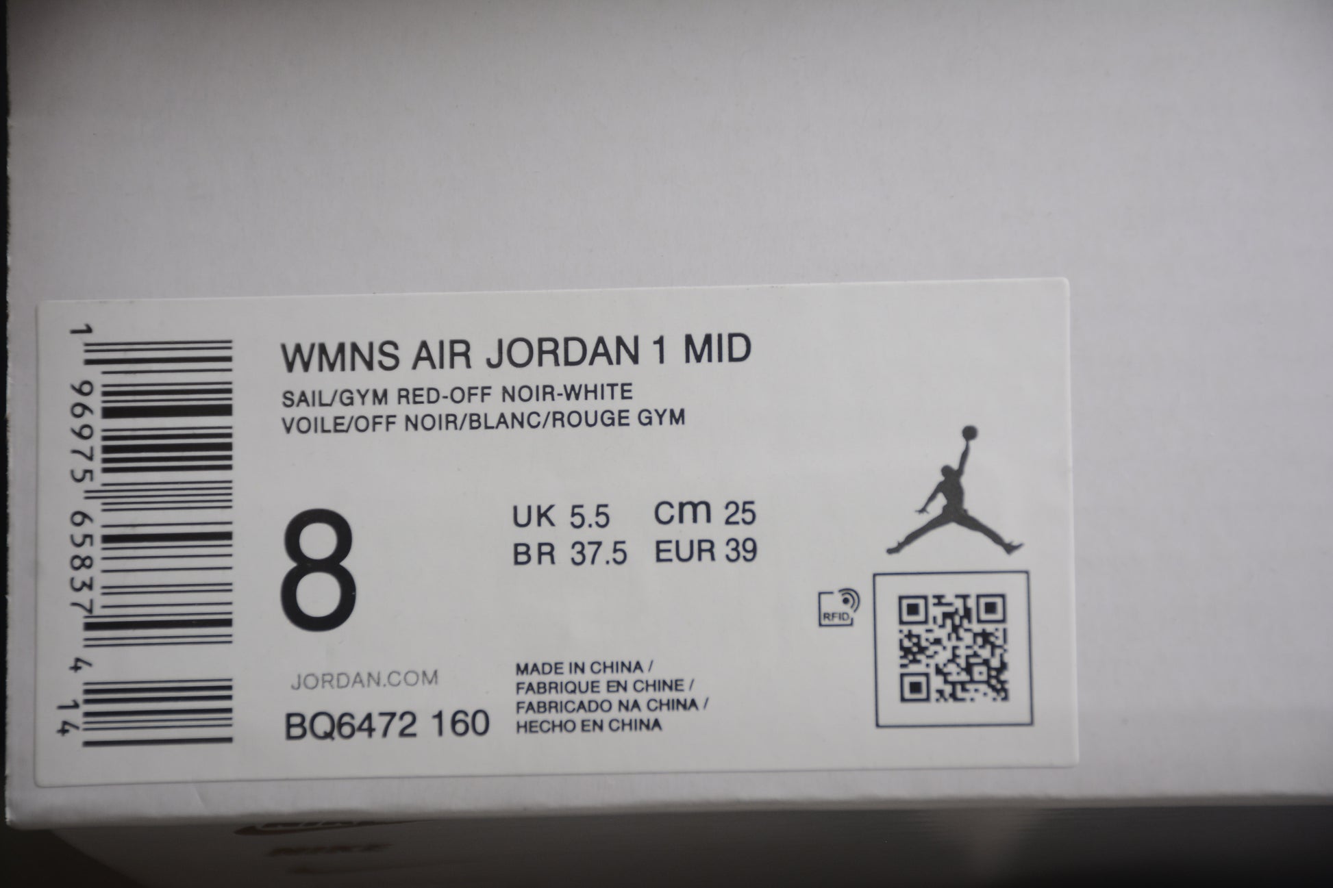 Air Jordan 1 Mid Retro White Red Black - Best Reps Website 2025