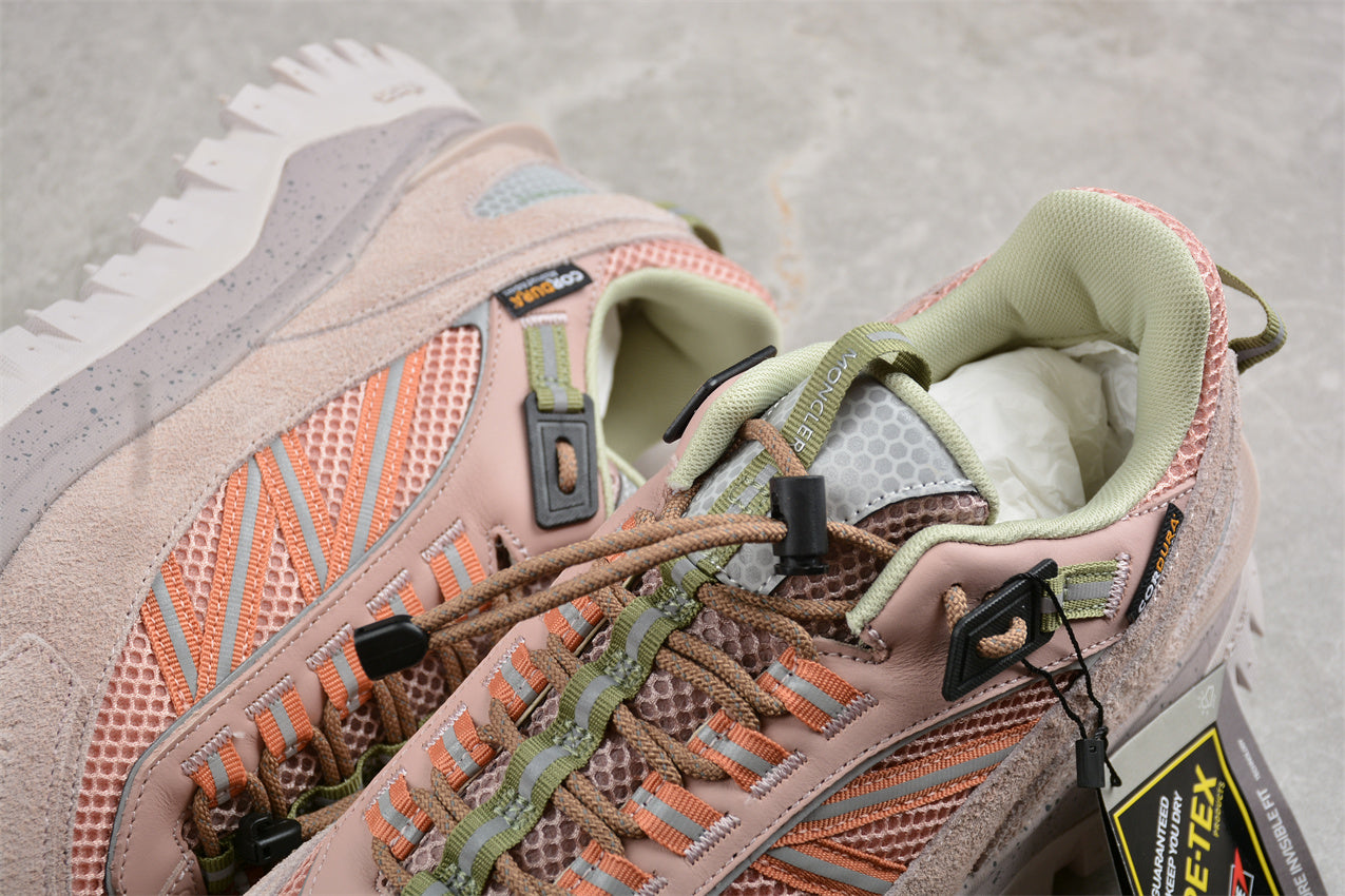 Moncler Trailgrip GTX Panelled Sneakers in Pink - Best Reps Website 2025