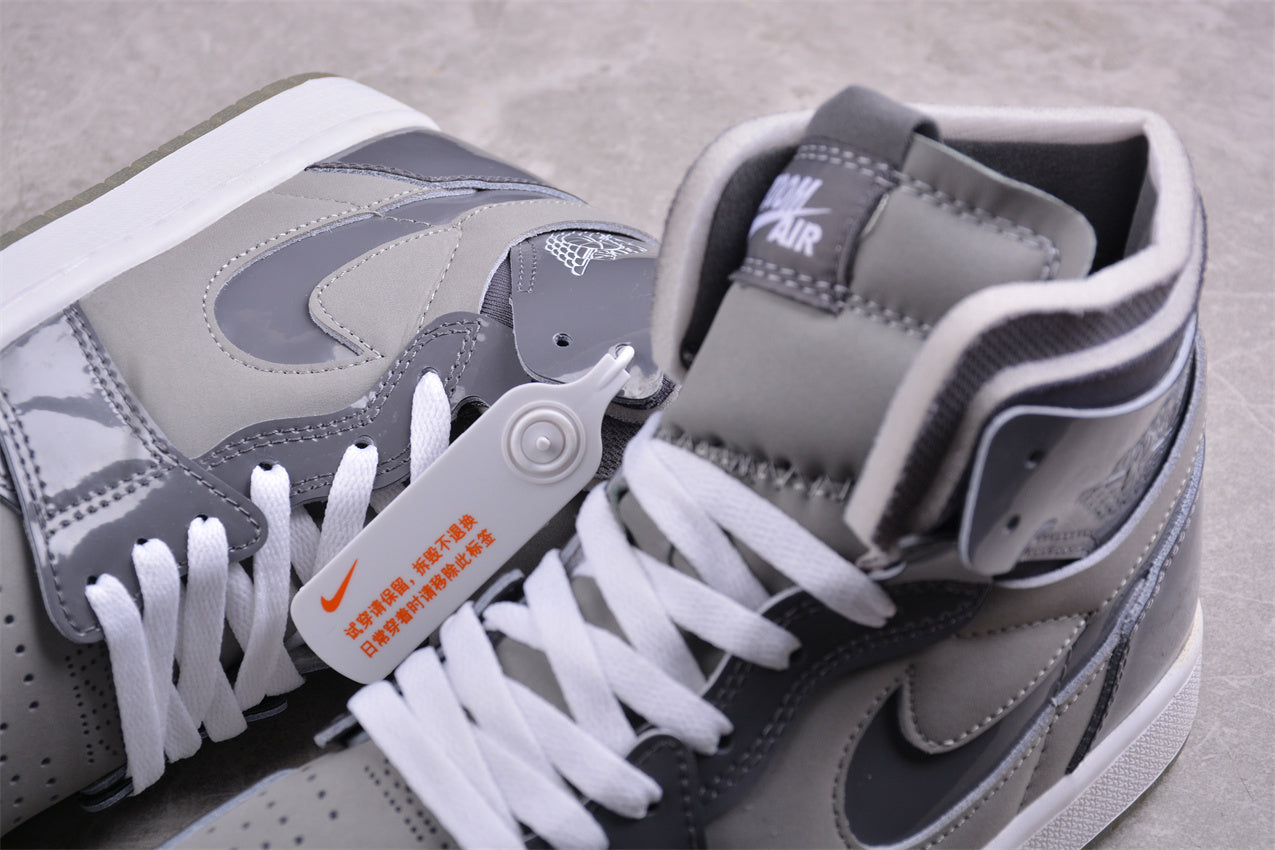 Air Jordan Retro High OG Patent Bred Cool Grey - Best Reps Website 2025