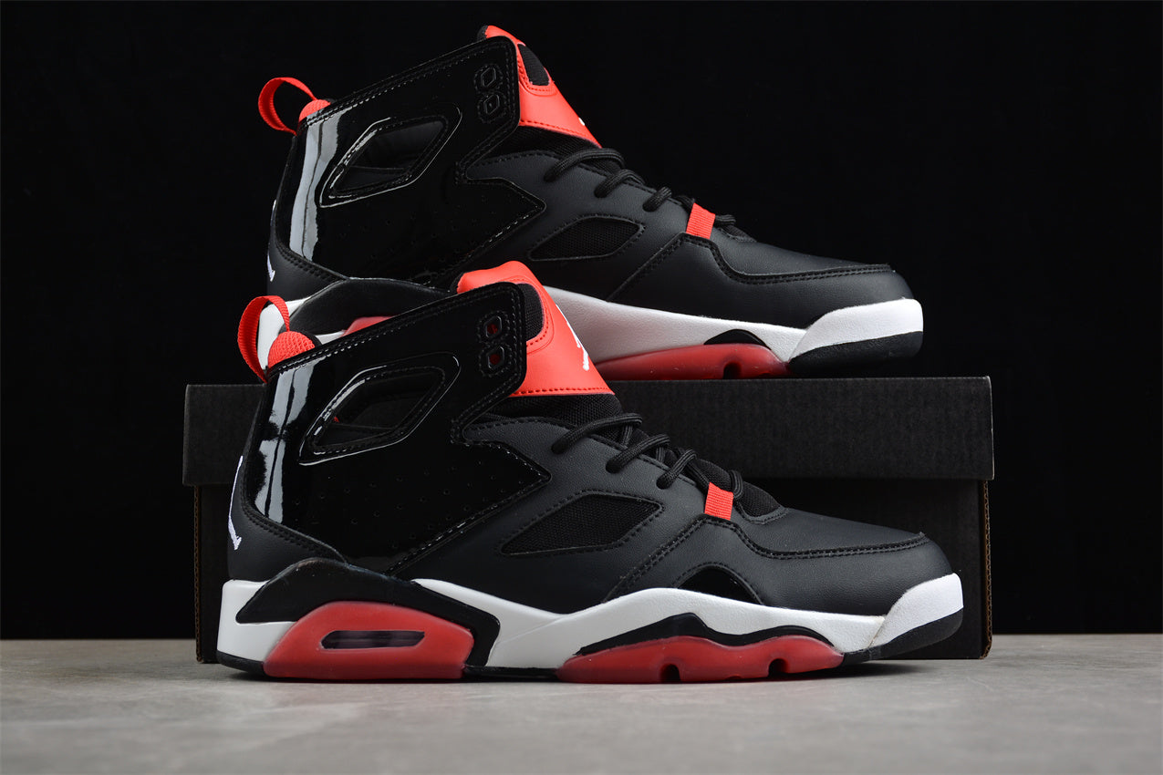 Jordan Flight Club 91 'Black/University Red' - Best Reps Website 2025