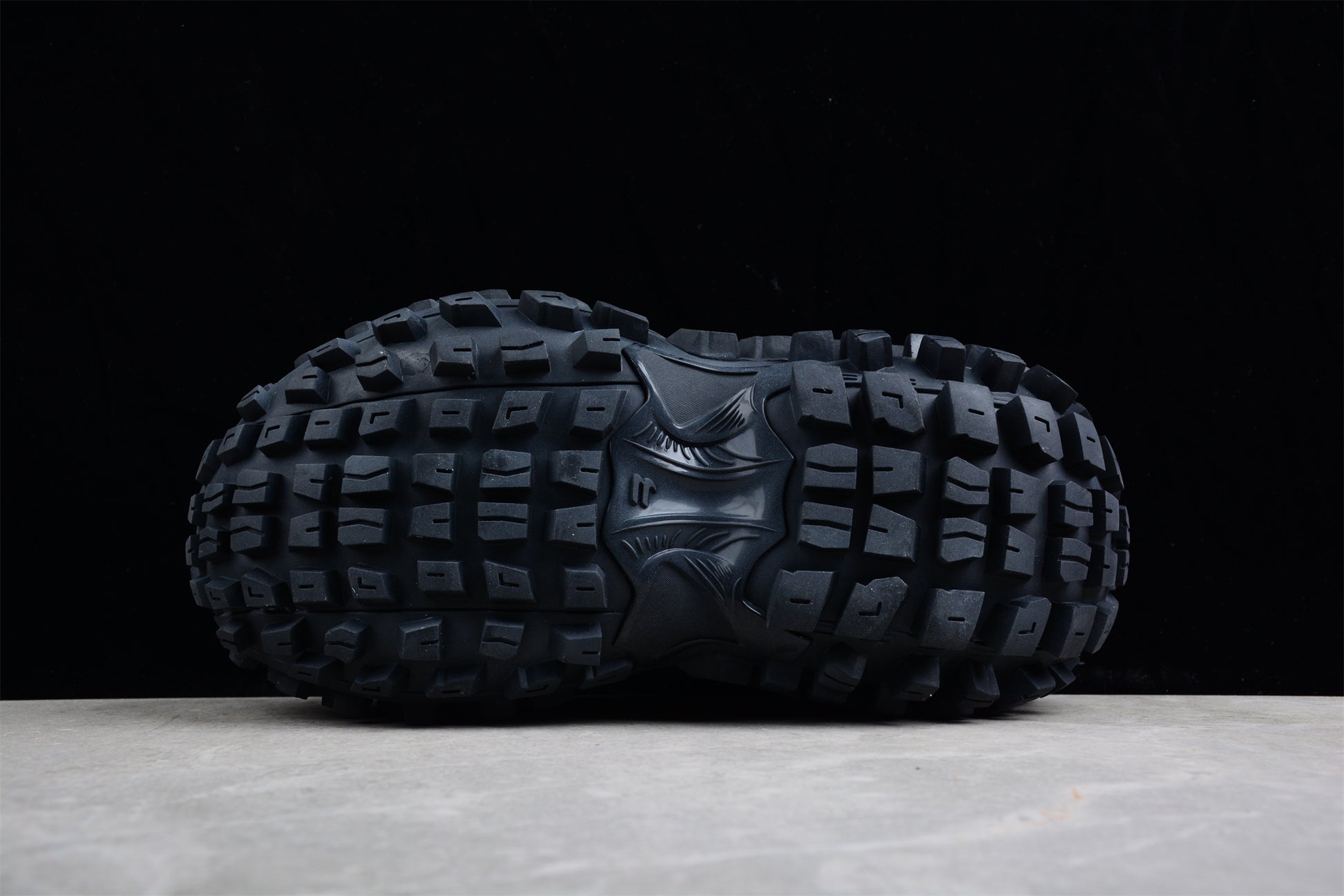 Balenciaga Defender Rubber Platform Sneakers in Black - Best Reps Website 2025