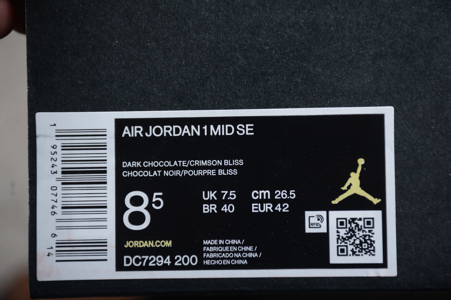Nike Air Jordan 1 Mid SE "Dark Chocolate Mocha" - Best Reps Website 2025
