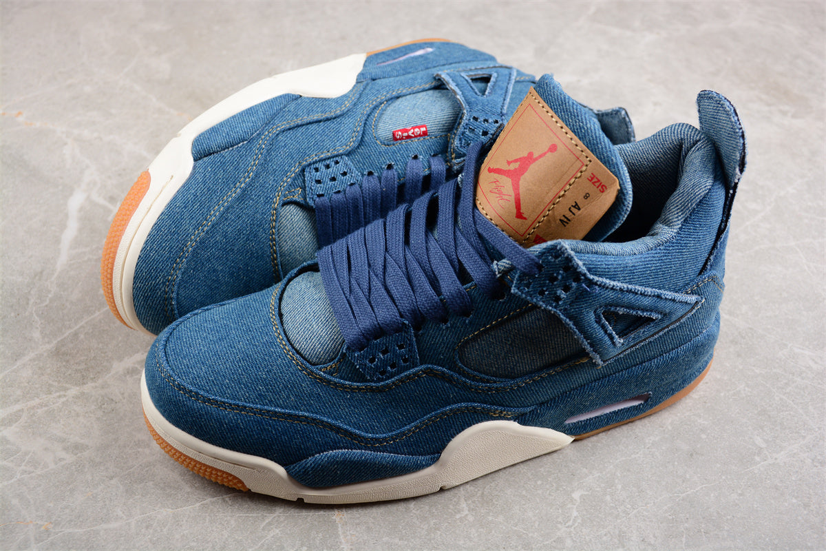 Levi’s x Air Jordan 4 Retro “Denim” - Best Reps Website 2025
