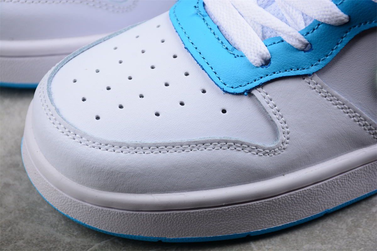 Nike Court Borough Low 2 GS "White Volt Blue"