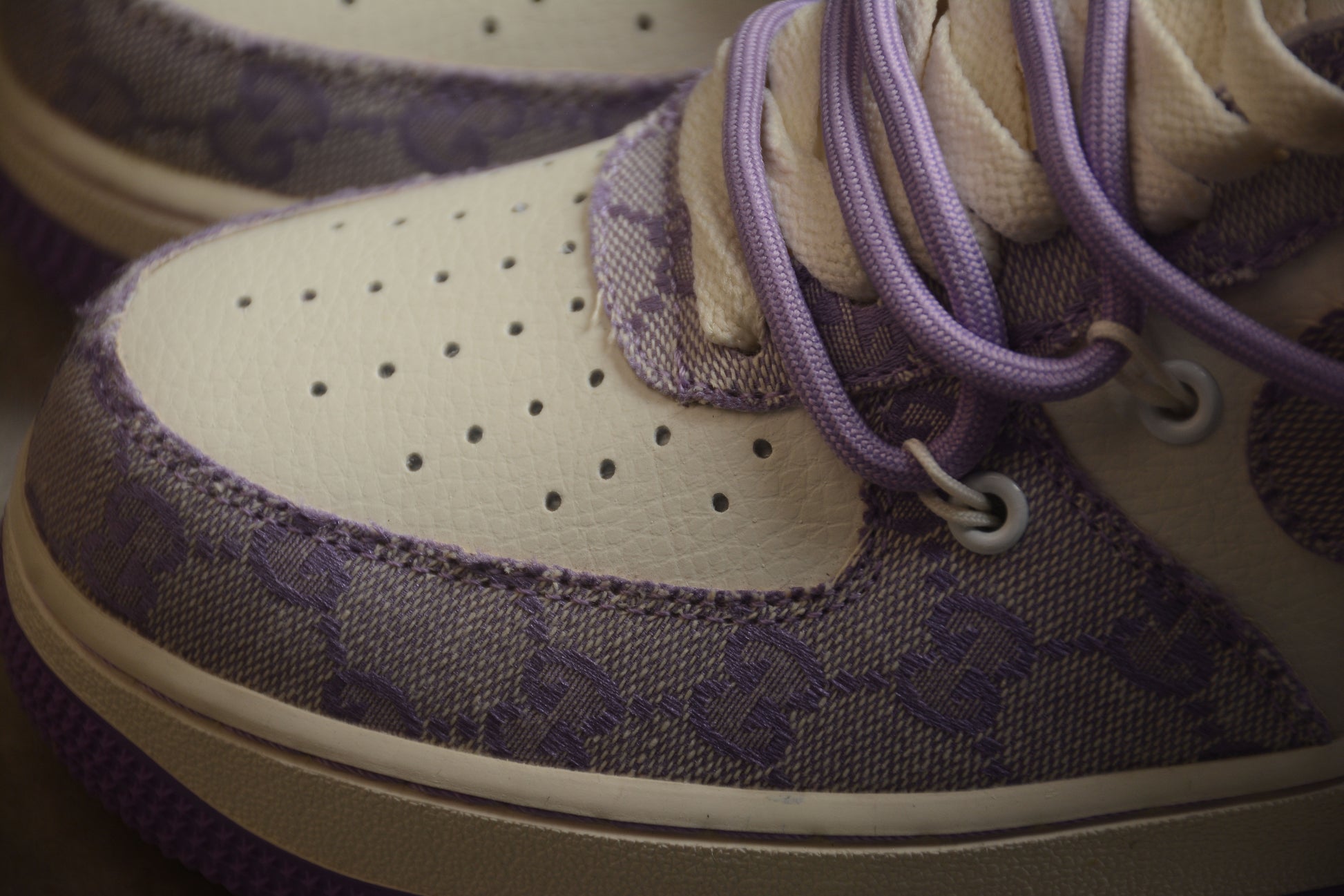 Nike Air Force 1 '07 Low x Gucci Purple