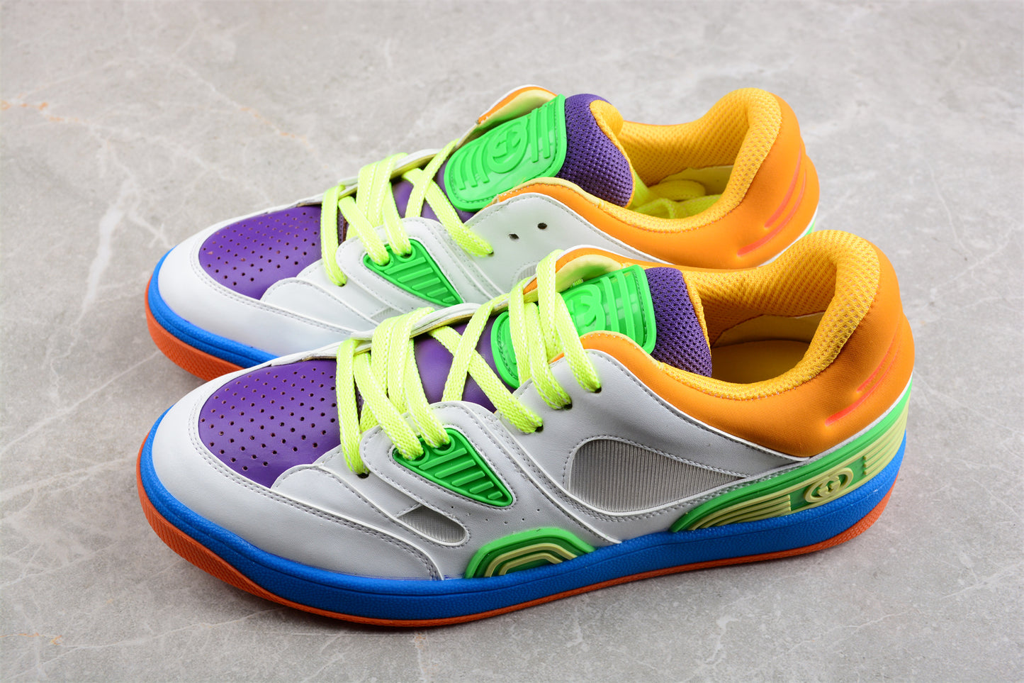 Gucci Basket Low "Orange/Green Demetra" - Best Reps Website 2025