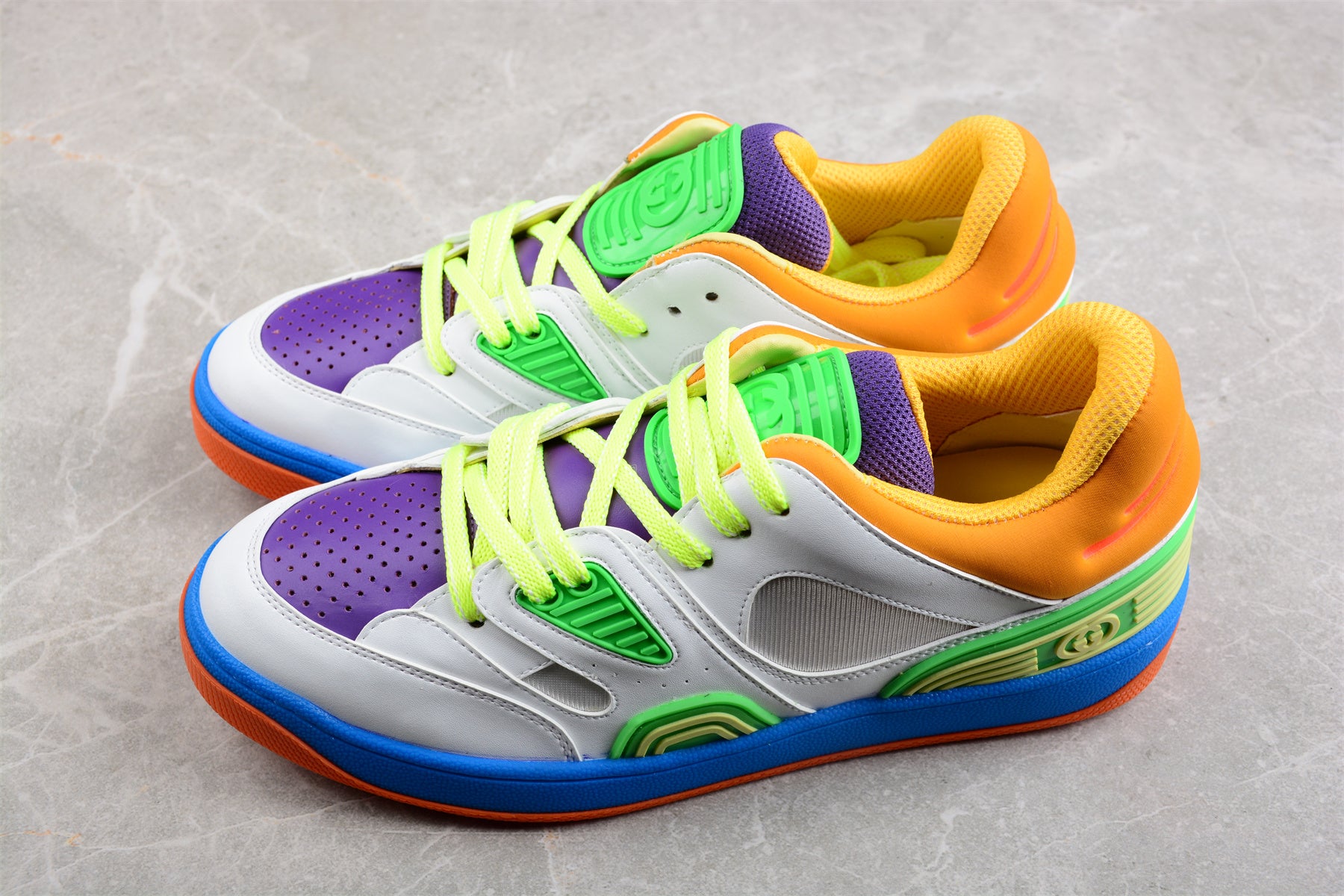 Gucci Basket Low "Orange/Green Demetra" - Best Reps Website 2025