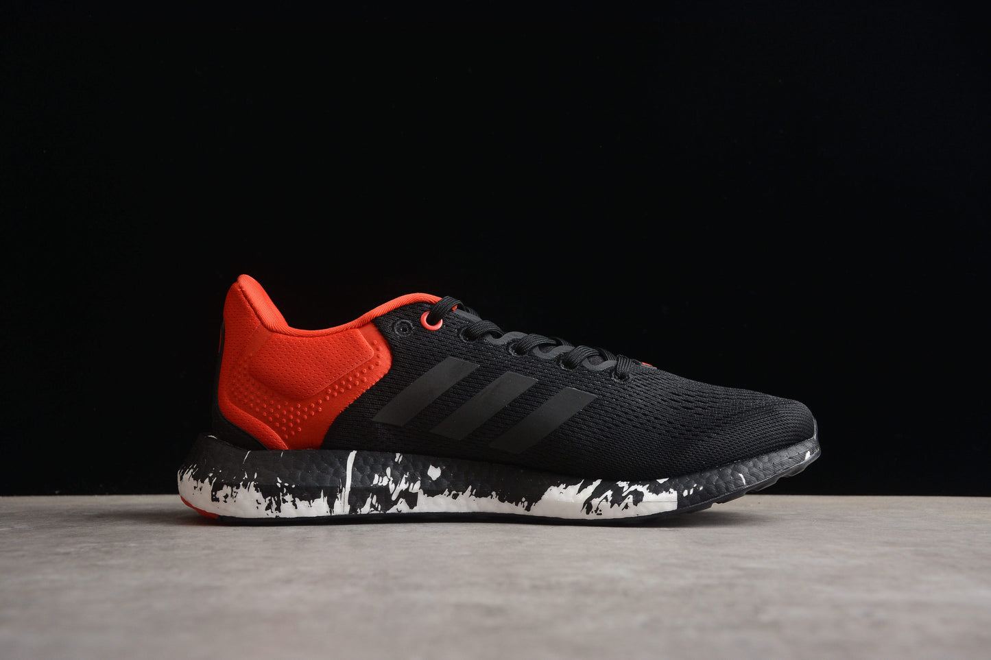 Adidas PureBoost 21 'Black Vivid Red'