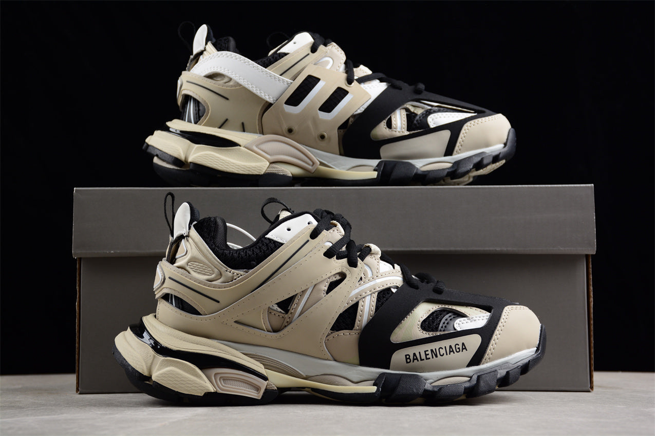 Balenciaga Track Sneaker – Beige & Black - Best Reps Website 2025