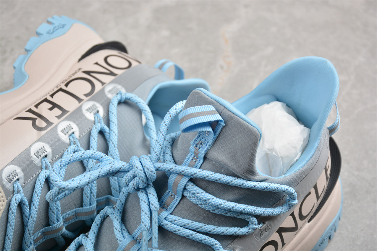 Moncler Low-Top Trailgrip Lite 2 Sneakers with Mountain Laces Light Blue - Best Reps Website 2025