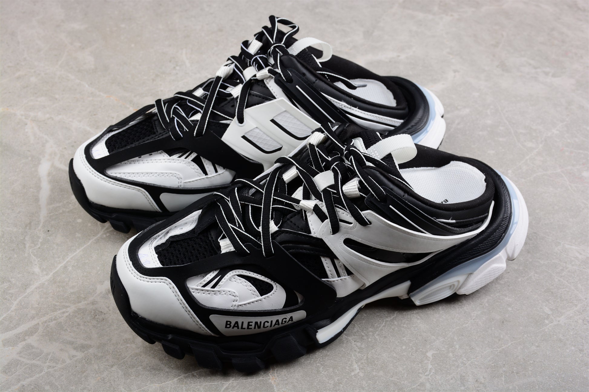 Balenciaga Track Mule 'White Black' - Best Reps Website 2025