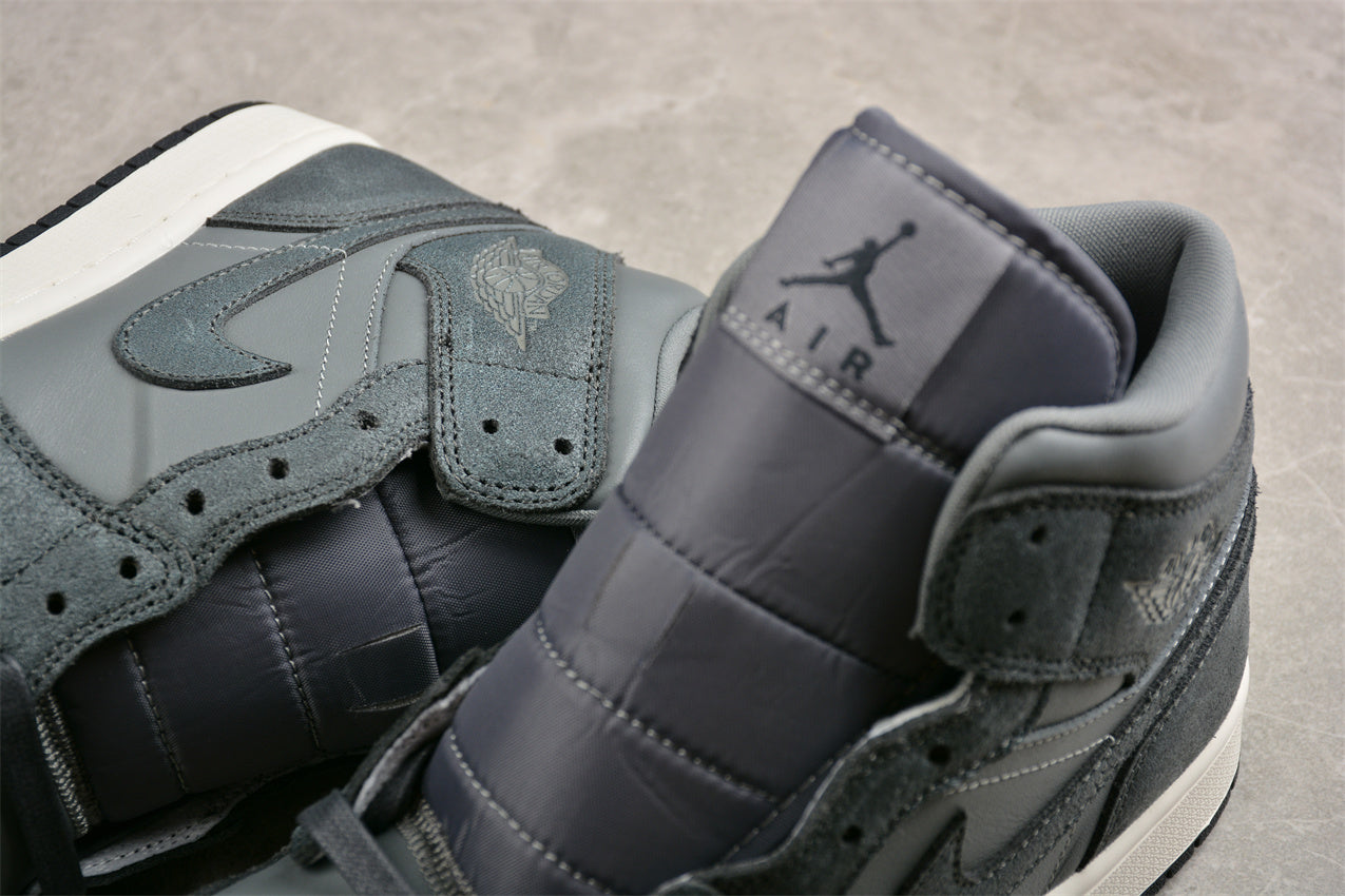 Air Jordan 1 Mid "Distressed Smoke Grey" - Best Reps Website 2025