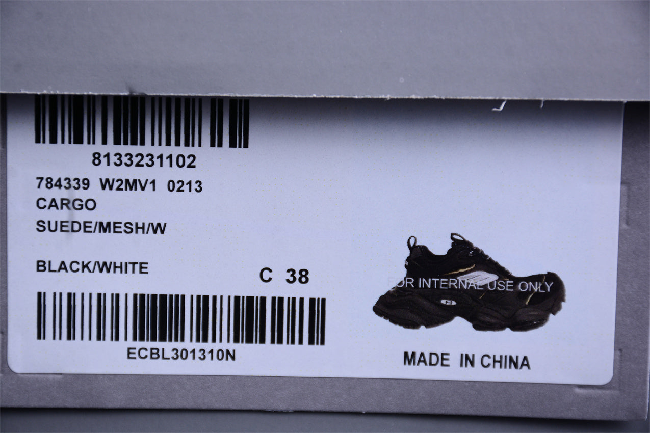 Balenciaga Cargo Sneaker in Black