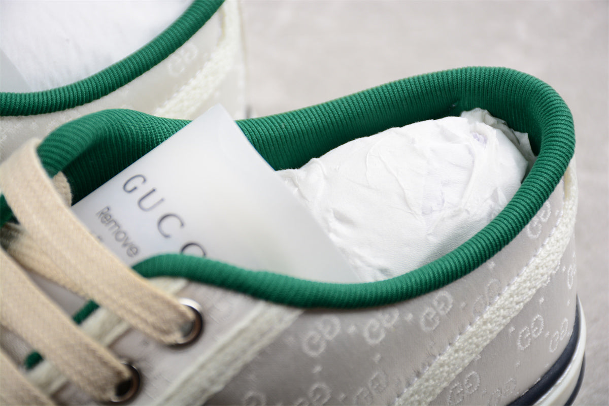 Gucci Tennis 1977 Denim GG Print White - Best Reps Website 2025