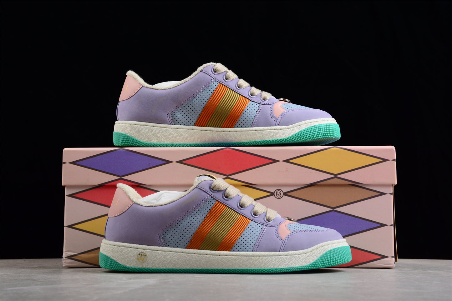 Gucci Lovelight Screener "Purple Orange" - Best Reps Website 2025
