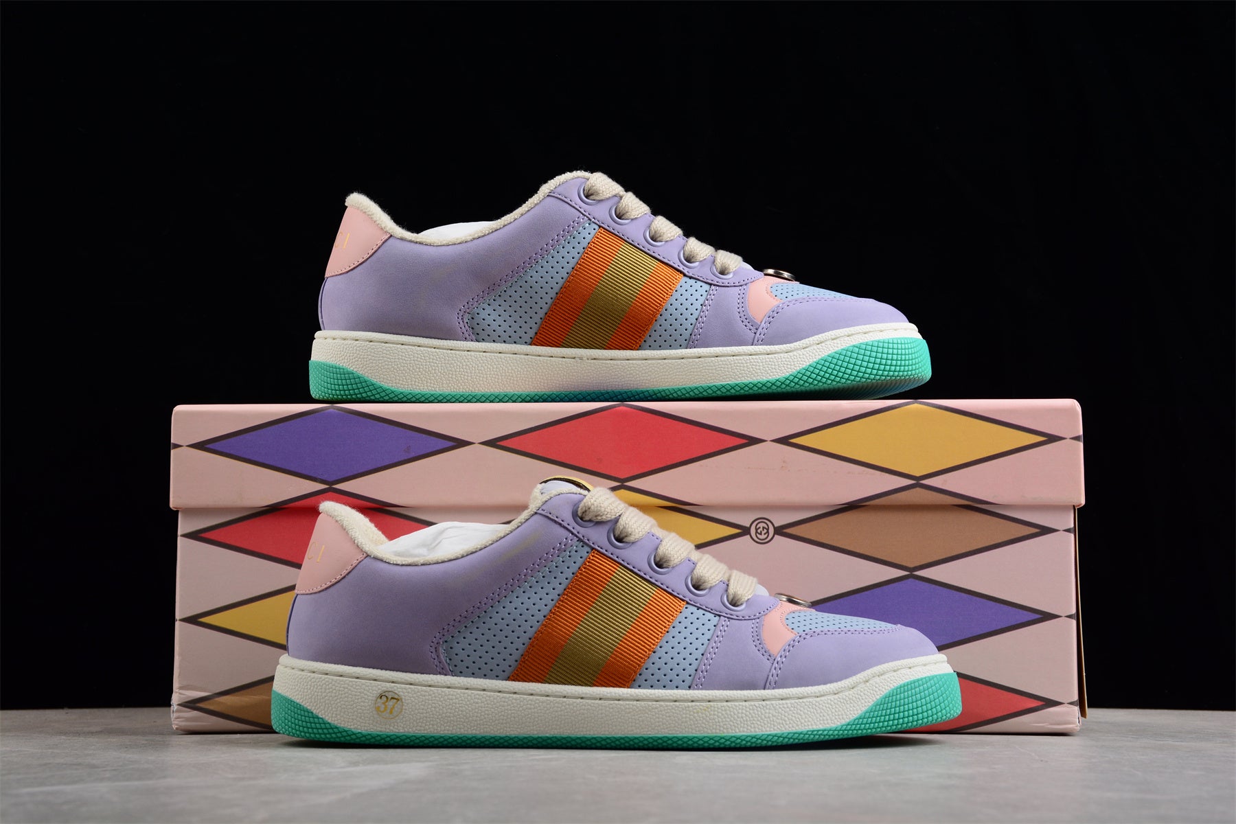 Gucci Lovelight Screener "Purple Orange" - Best Reps Website 2025