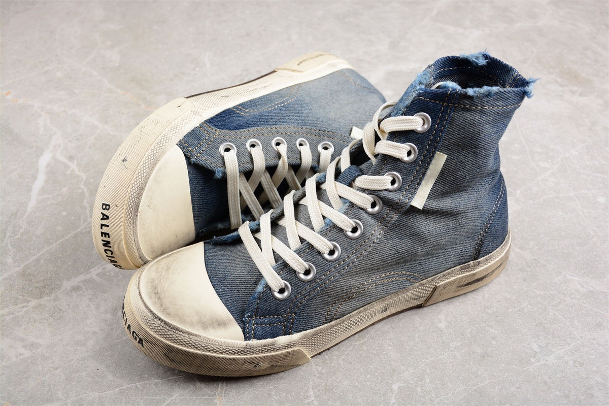 Balenciaga Paris High "Denim Blue" - Best Reps Website 2025