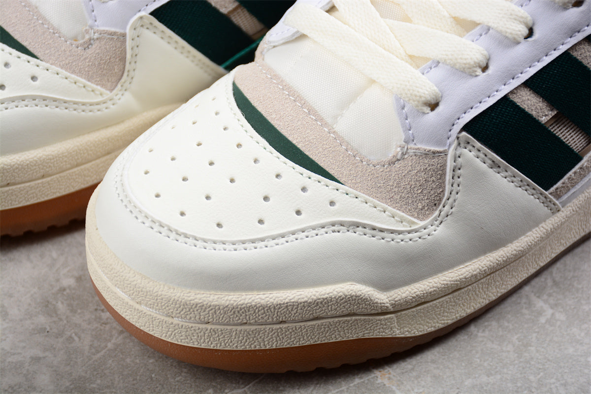 adidas Forum Exhibit Low 2 "Cloud White/Collegiate Green Bliss"