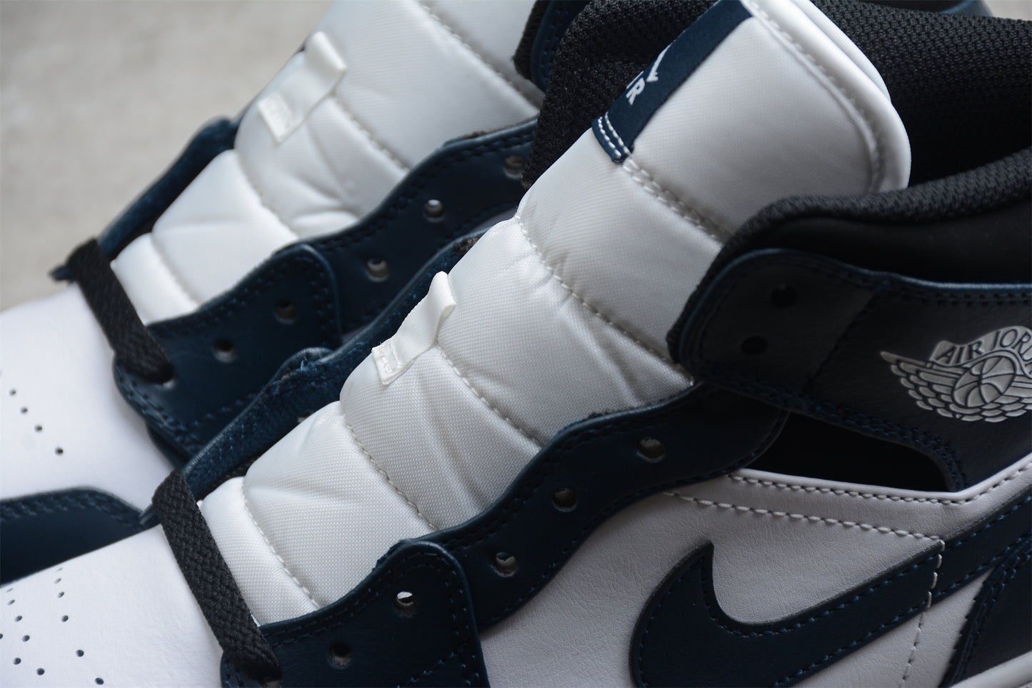 Nike Air Jordan 1 Mid "Armory Navy/White" - Best Reps Website 2025