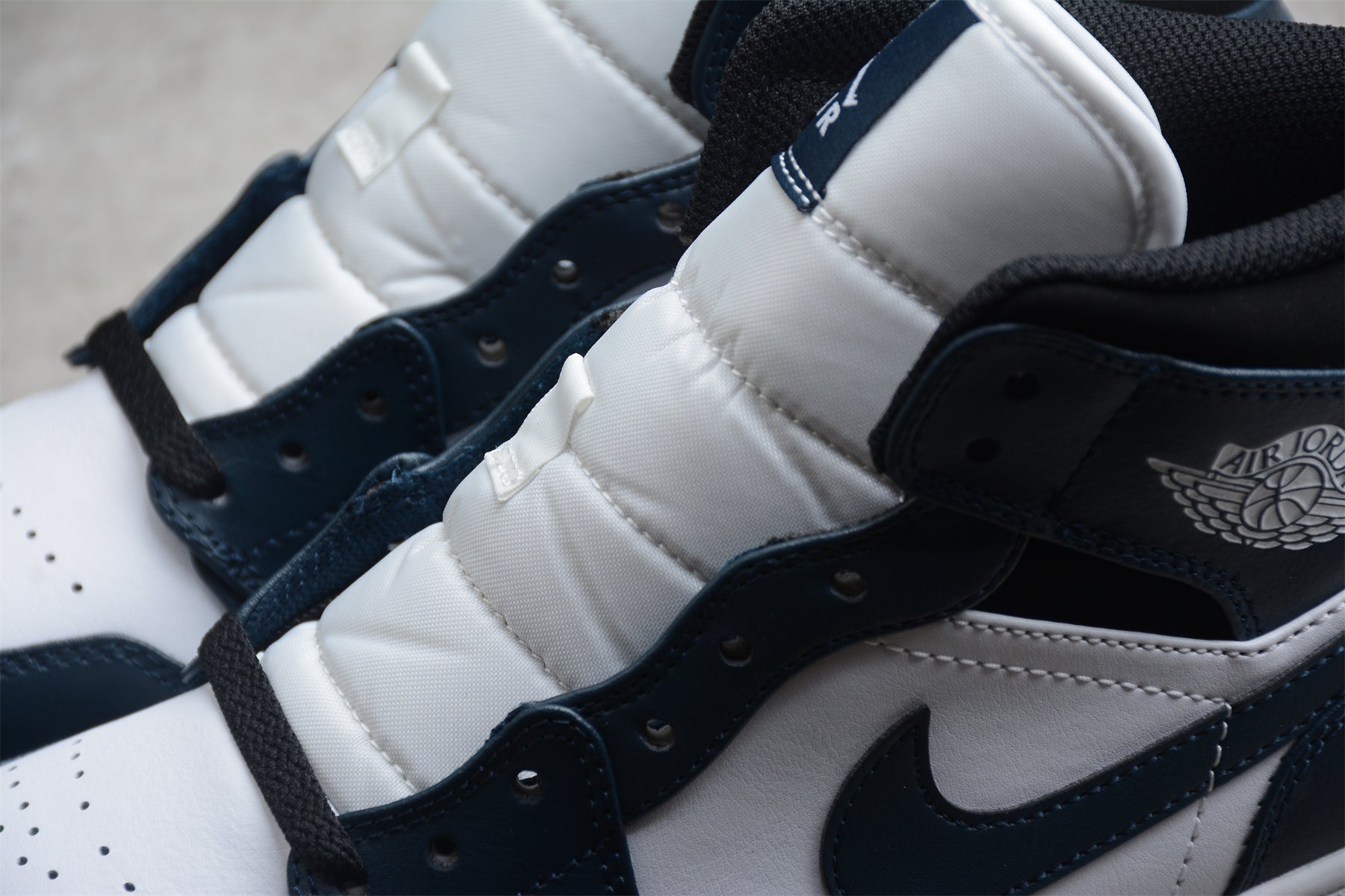 Nike Air Jordan 1 Mid "Armory Navy/White" - Best Reps Website 2025