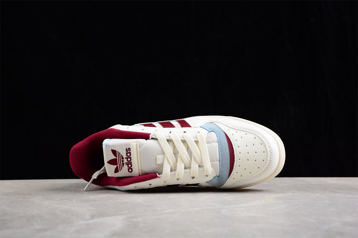 adidas Forum Exhibit Low 'Off White/Burgundy' - Best Reps Website 2025