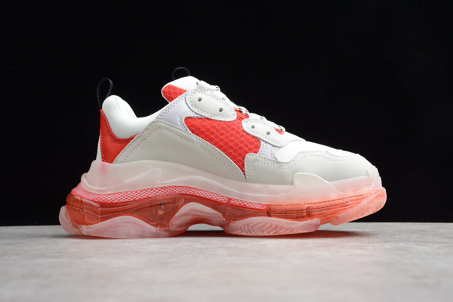 Balenciaga Triple S Clear Sole – White Red - Best Reps Website 2025