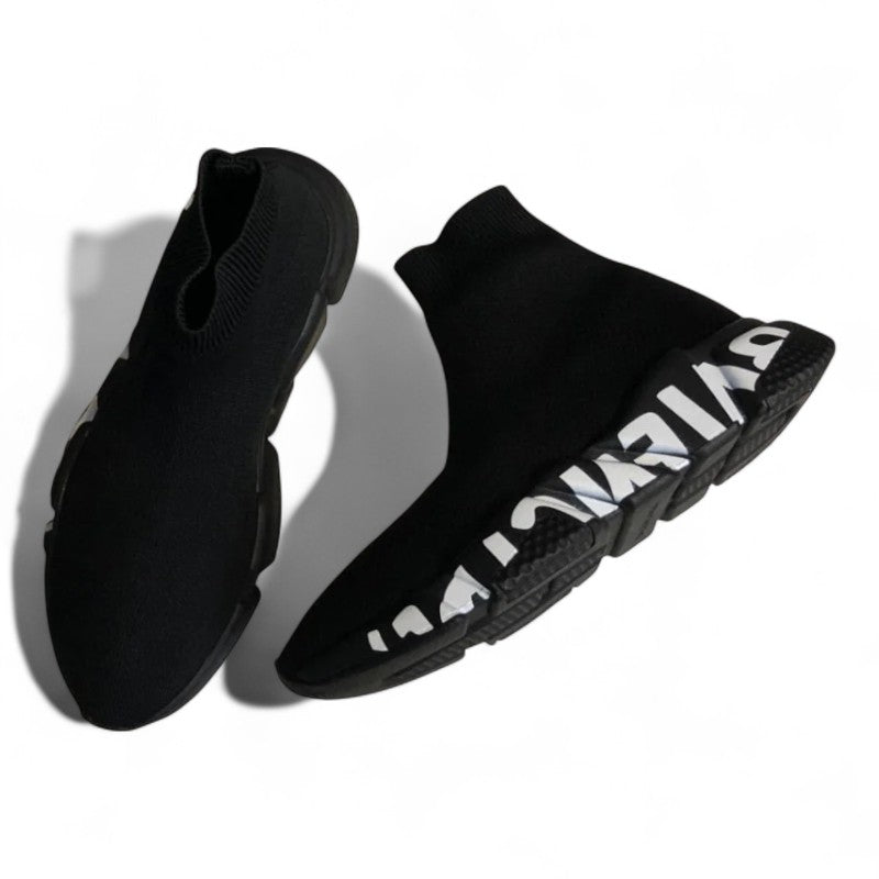 Balenciaga Speed Graffiti Sneaker Black - Best Reps Website 2025
