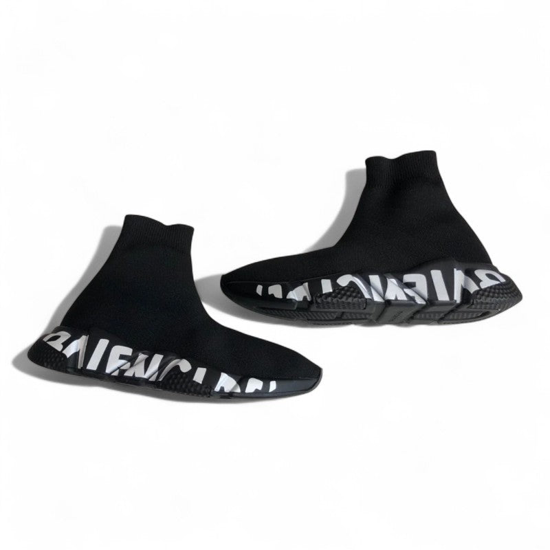Balenciaga Speed Graffiti Sneaker Black - Best Reps Website 2025