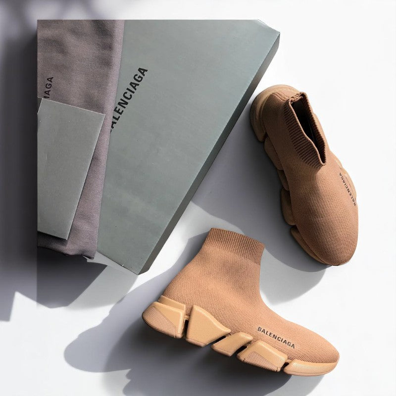 Balenciaga Speed 2.0 Sneaker Brown - Best Reps Website 2025
