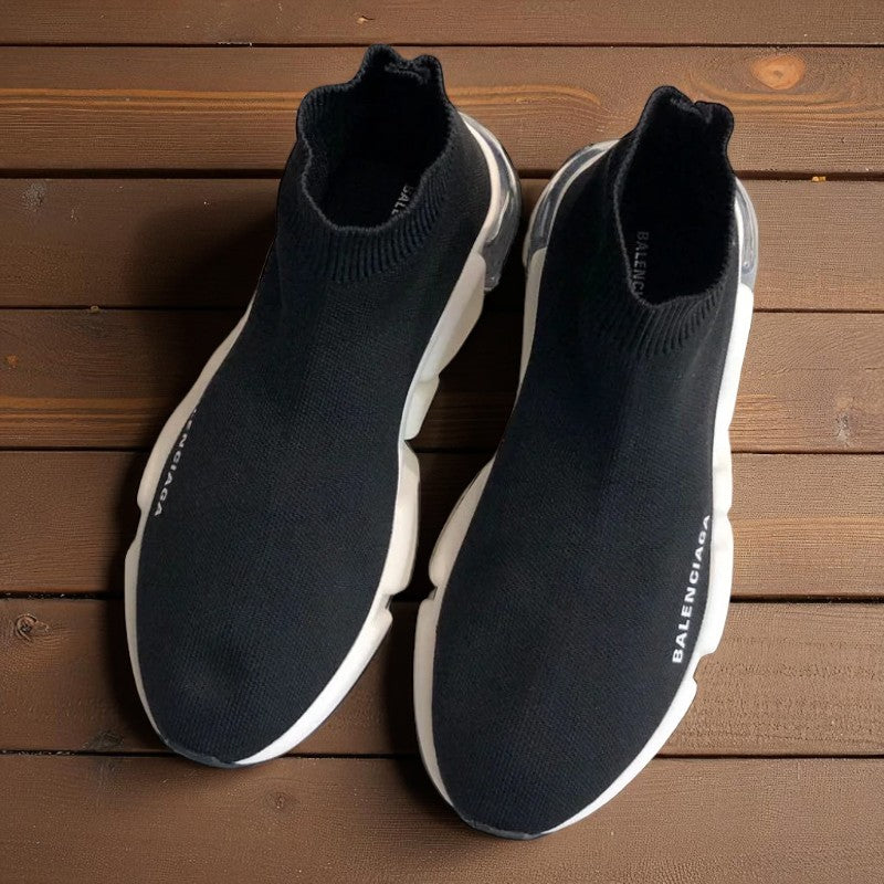 Balenciaga Speed Clearsole Sneaker Black/White - Best Reps Website 2025