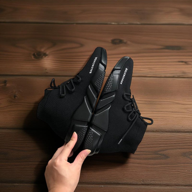 Balenciaga Speed Lace-Up Sneaker Black - Best Reps Website 2025