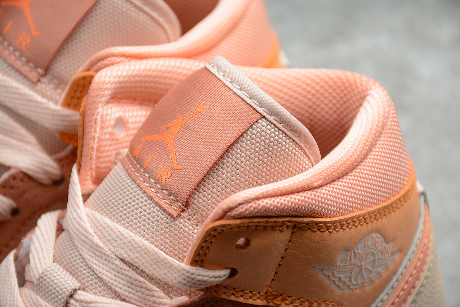 Nike Air Jordan 1 Mid "Apricot Orange" - Best Reps Website 2025