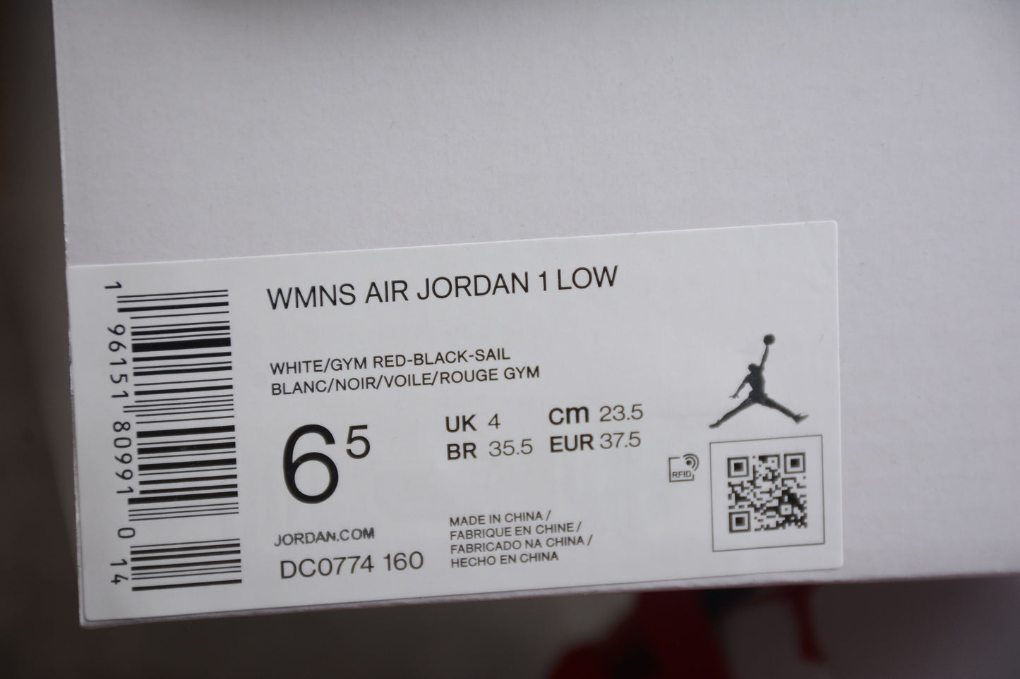 Air Jordan 1 Low "Chicago Bulls"
