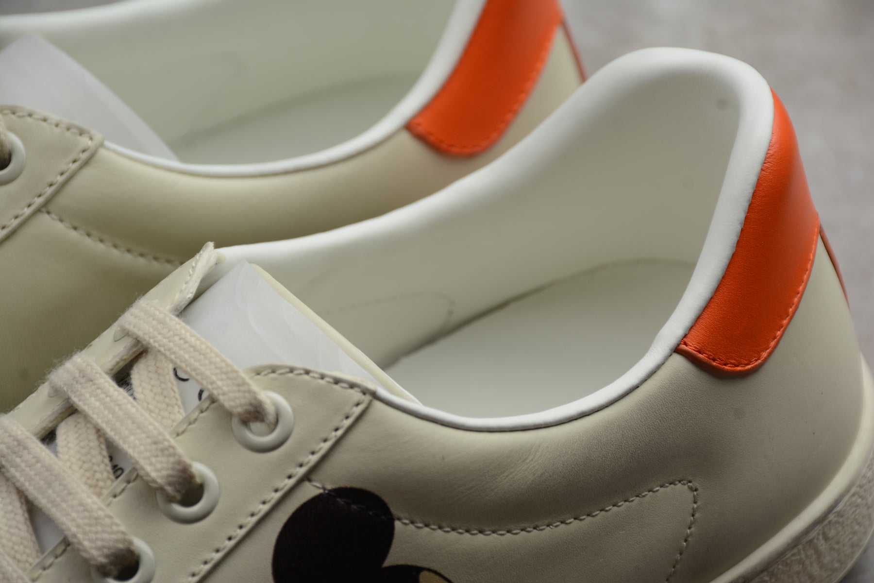 Gucci Ace x Disney "Mickey Mouse" Ivory Leather Sneaker - Best Reps Website 2025