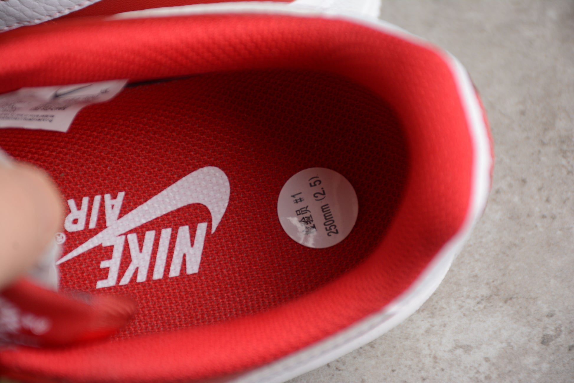 Nike Air Force 1 '07 Premium "Team Red"