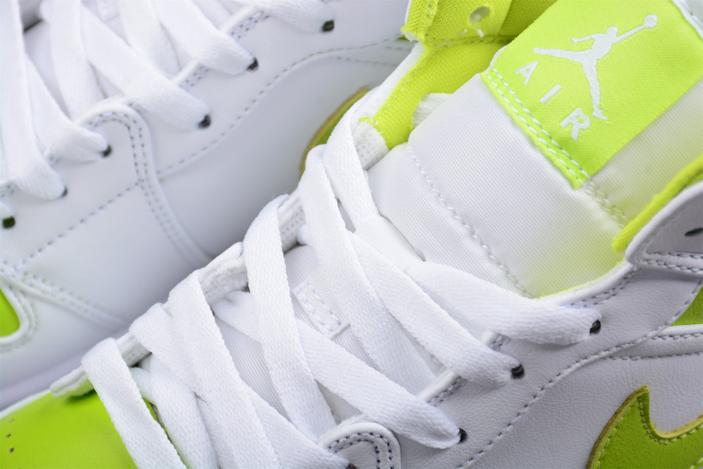 Air Jordan 1 Mid "White Lime" - Best Reps Website 2025