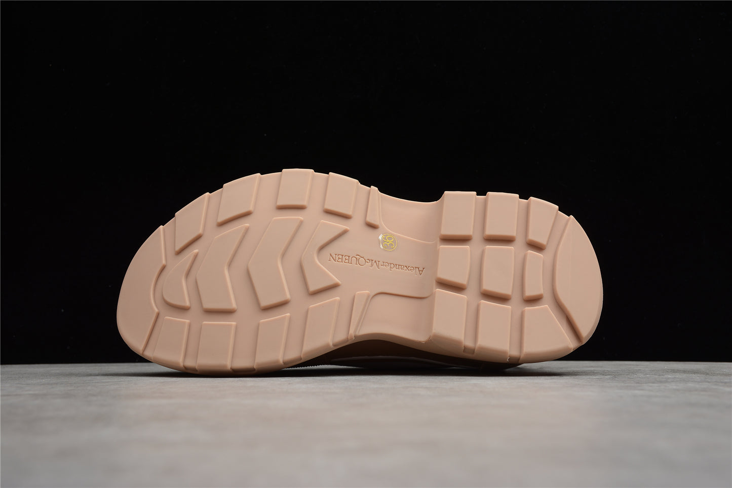 Alexander McQueen Tread Slick Low in White/Tan - Best Reps Website 2025