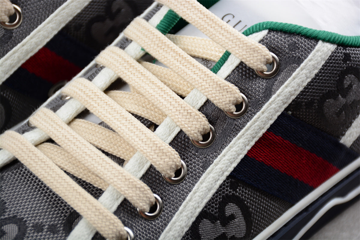 Gucci Off The Grid Tennis 1977 Low - ECONYL Dark Grey GG - Best Reps Website 2025