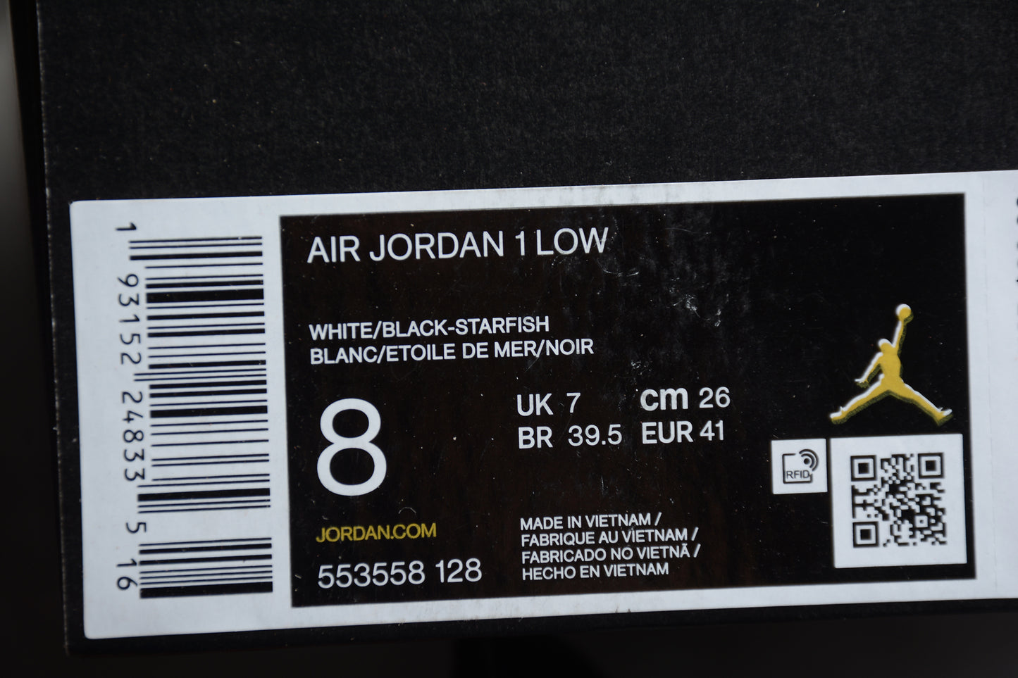 Nike Air Jordan 1 Low 'Shattered Backboard 2019'