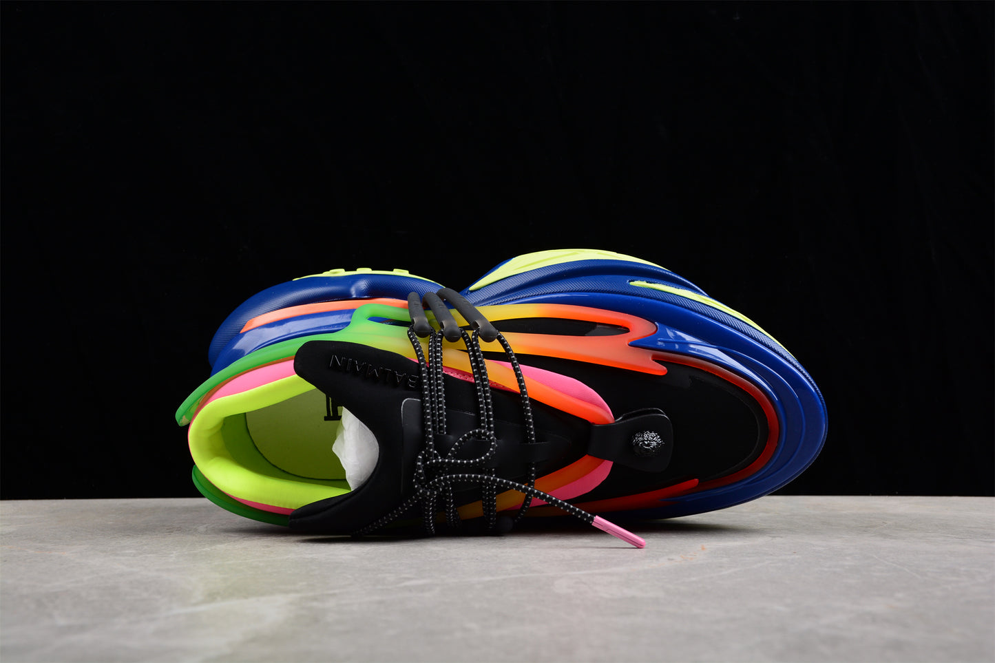 Balmain Unicorn Low-Top Sneakers in Multicolor – Neoprene &amp; Leather - Best Reps Website 2025