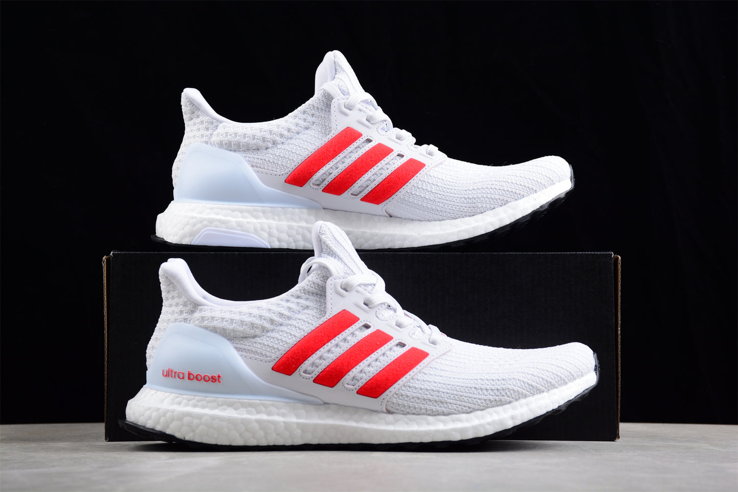 adidas Ultra Boost 4.0 "Cloud White Active Red" - Best Reps Website 2025