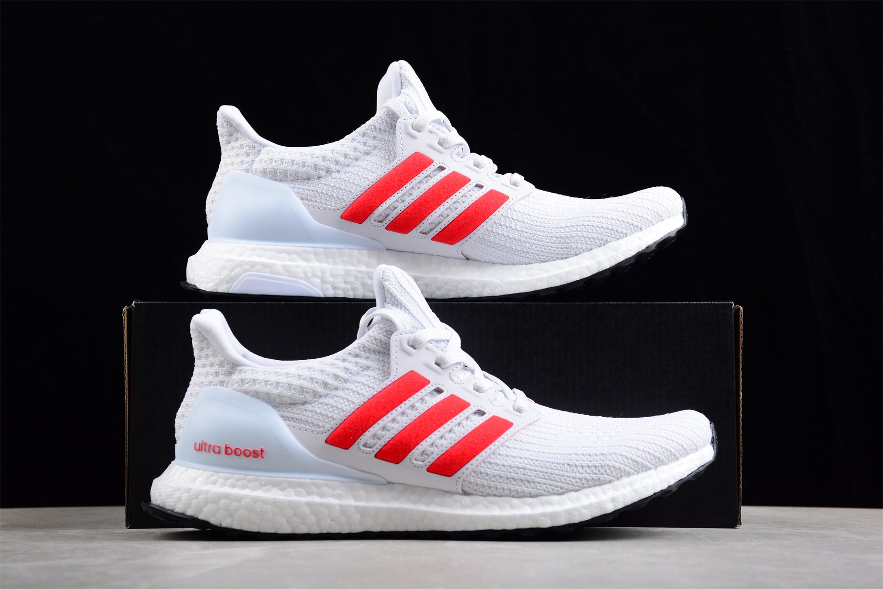adidas Ultra Boost 4.0 "Cloud White Active Red" - Best Reps Website 2025