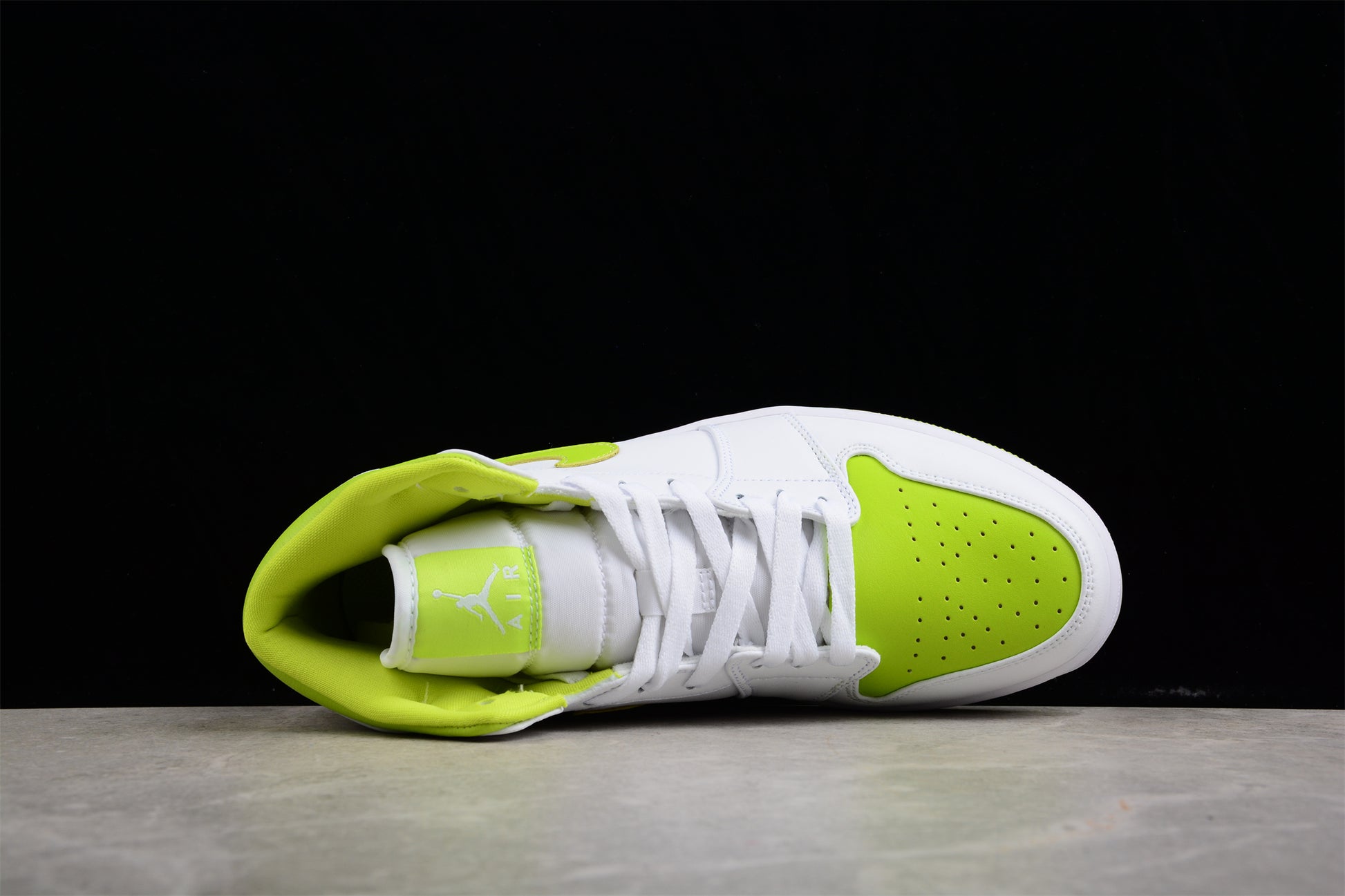 Air Jordan 1 Mid "White Lime" - Best Reps Website 2025