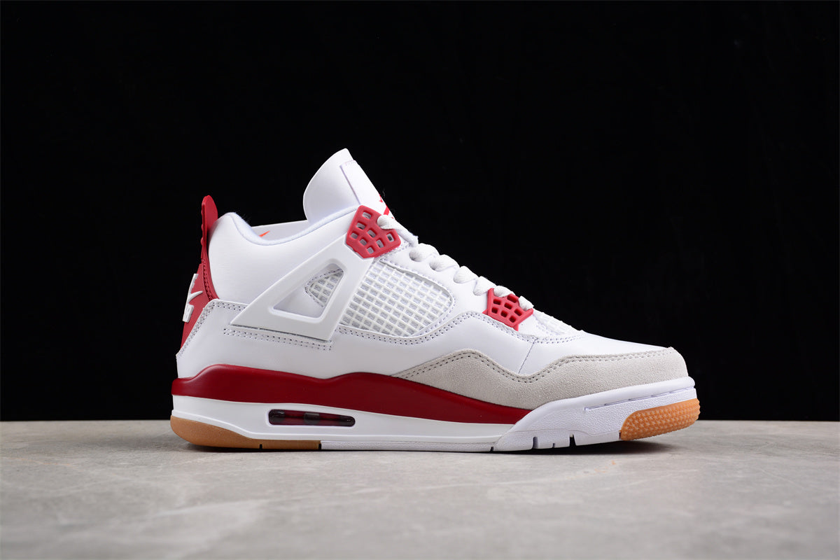 Nike SB x Jordan Air Jordan 4 "Sapphire" White Red - Best Reps Website 2025